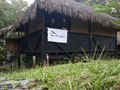 V bungalovu v Cuyabeno Lodge, Ekvádor