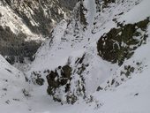 Slavkovský štít (2452m), Veverkův žlab, Vysoké Tatry, Slovensko