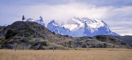 Cuernos del Paine (rohy), Torres del Paine, Patagonie, Chile