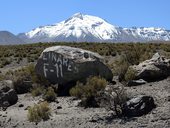 Sopka Cabaraya (5869m) leží v Bolívii