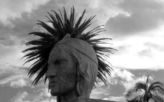 Rumiñawi - incký válečník, který po smrti Atahualpy vedl na území dnešního Ekvádoru odpor proti španělské okupaci, Otavalo, Ekvádor