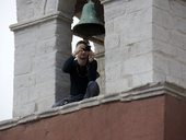 Jirka na vyhlídce na zvonici, Belén