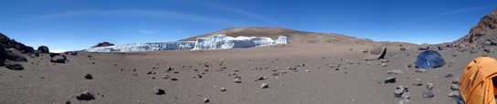 Crater Camp (5790m), Kilimandžáro
