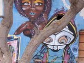 Umění graffiti je v Caldeře velice populární ...