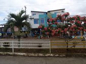Upravené ulice města Tarapoa, Ekvádor