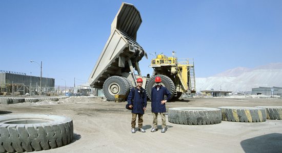 Chuquicamata - důl na měď, Chile