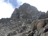 Batian (5199m), Mt. Kenya, Keňa
