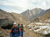 Jebel Toubkal (4167m), Vysoký Atlas, Maroko