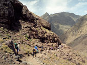 Jebel Toubkal (4167m), Vysoký Atlas, Maroko