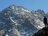 Jarní výstup na Zmrzlou vežu (2312m), Vysoké Tatry, Slovensko