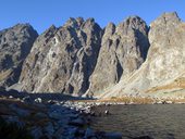 Přechod hřebene Bášt, Vysoké Tatry, Slovensko