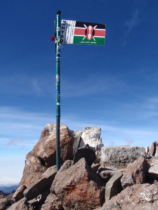Point Lenana (4985m), Mt. Kenya
