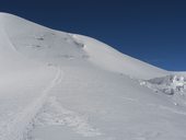 Aklimatizační procházka do třetího výškového tábora C3 (6125m), Kyrgyzstán