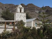 Kostel Nuestra Señora del Carmen se samostatnou zvonicí, Belén, Chile