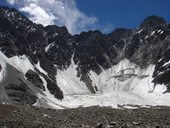 Aklimatizace v pohoří Cordón del Plata poblíž Mendozy, Argentina