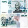 1000 tanzanských šilinků (TZS)