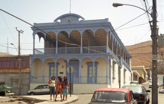 Casa Bolognese - dnes honorární konzulát Peru, Arica, Chile