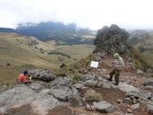 Pokus o výstup na sopku Iztaccíhuatl (5230m), Mexiko