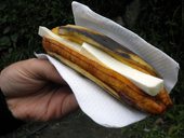 Maduro de queso, poblíž Baños (Ruta de las Cascadas), Ekvádor