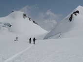 Masiv Monte Rosa, Alpy, Itálie/Švýcarsko