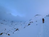 Slavkovský štít (2452m), Veverkův žlab, Vysoké Tatry, Slovensko