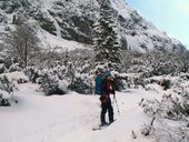 Slavkovský štít (2452m), Veverkův žlab, Vysoké Tatry, Slovensko