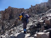 Kibo/Uhuru Peak (5895m), Kilimandžáro, Tanzanie