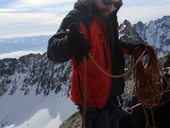 Zimní výstup na Ťažký štít (2520m), Vysoké Tatry, Slovensko