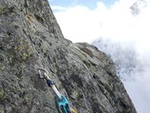 Kozia Kôpka (2100m) – jižní (Puškášův) pilíř, Vysoké Tatry, Slovensko