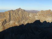 Panorama z hřebene Bašt, Vysoké Tatry, Slovensko