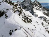 Zimní výstup na Rysy (2503m), Vysoké Tatry, Slovensko