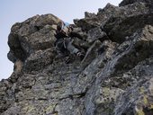 Přechod Soliskového hřebene z jihu na sever, Vysoké Tatry, Slovensko