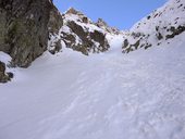 Slavkovský štít (2452m), Veverkův žlab, Vysoké Tatry, Slovensko