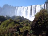 Vodopády Iguazú / Cataratas del Iguazú na hranici Argentiny a Brazílie