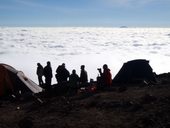 Kibo/Uhuru Peak (5895m), Kilimandžáro, Tanzanie