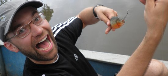 Úspěšný lovec piraní