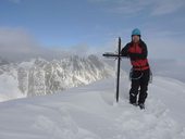 Slavkovský štít (2452m), Veverkův žlab, Vysoké Tatry, Slovensko