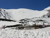 Po tatranské magistrále z Hrebienku přes Veľkou Svišťovku na Chatu pri Zelenom plese, Vysoké Tatry, Slovensko