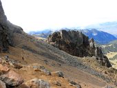 Pokus o výstup na sopku Iztaccíhuatl (5230m), Mexiko