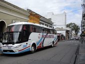 Jméno autobusové společnosti Malvínas Argentinas značí, že i zde na severu země, si jsou jistí tím, že Falklandy prostě patří Argentině ...