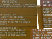 První den na cestě Chogoria Route - z mestečka Chogoria k bráně NP Mount Kenya, Mt. Kenya, Keňa