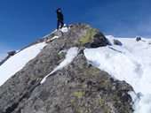 Zimní výstup na Ťažký štít (2520m), Vysoké Tatry, Slovensko