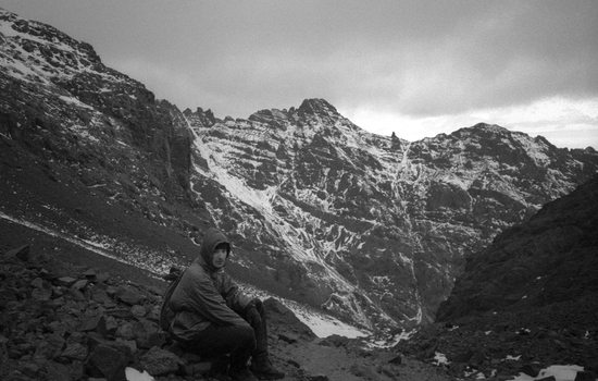  Zimní výstup na Jebel Toubkal (4167m), Vysoký Atlas, Maroko