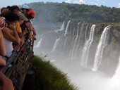 Vodopády Iguazú / Cataratas del Iguazú na hranici Argentiny a Brazílie