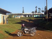 První den na cestě Chogoria Route - z mestečka Chogoria k bráně NP Mount Kenya, Mt. Kenya, Keňa