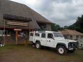 Brána Národního parku Mt. Kenya Sirimon Gate (2650m)