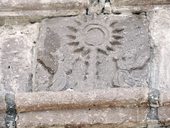 Detail zdobení kostela, Belén