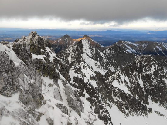 Belianské Tatry z Baraních Rohů