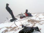 Zimní výstup na Východný Mengusovský štít (2398m), Vysoké Tatry, Slovensko