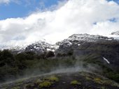 NP Conguillío, tady ožívají obrazy Zdeňka Buriana - sopky, jezera, lávová pole a araukáriové lesy, Chile